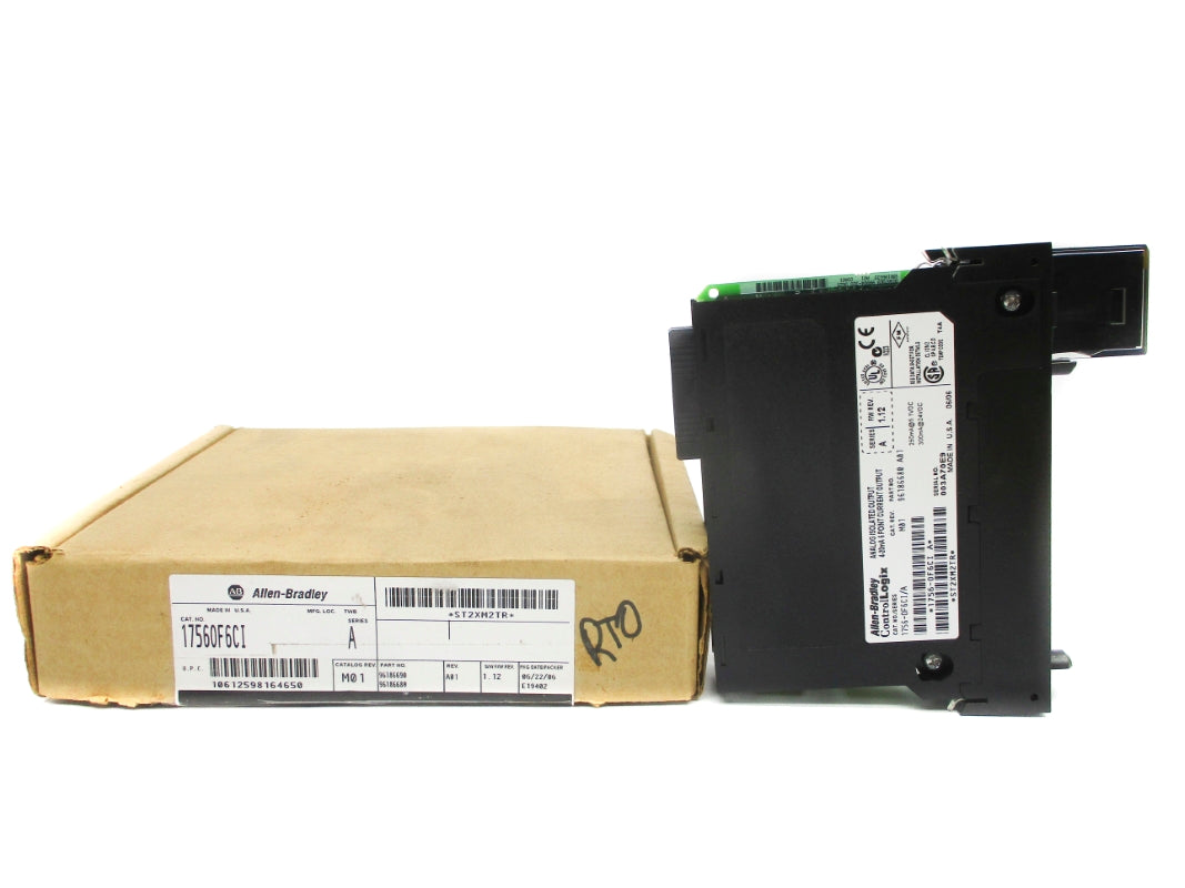 ALLEN BRADLEY 1756-OF6CI SER. A  F/W 1.12 24VDC NSMP