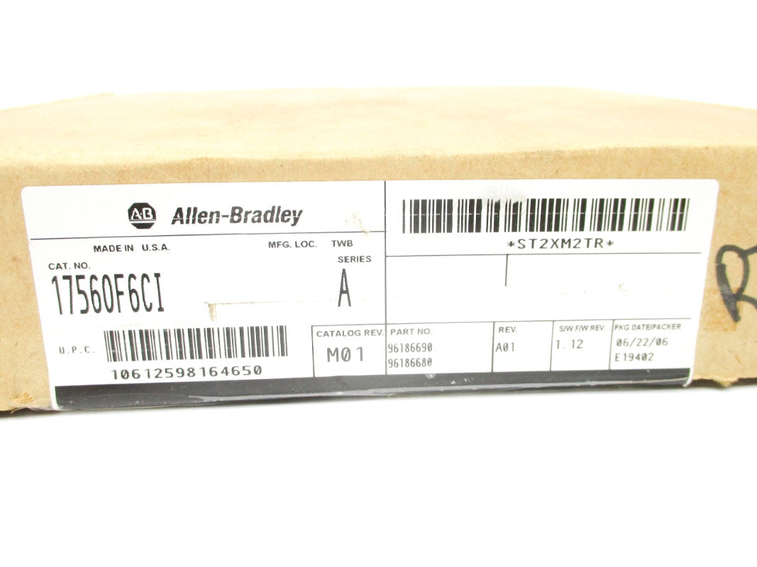 ALLEN BRADLEY 1756-OF6CI SER. A  F/W 1.12 24VDC NSMP