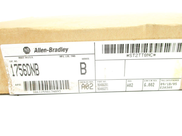 ALLEN BRADLEY 1756-DNB SER. B F/W 6.002 24VDC NSMP