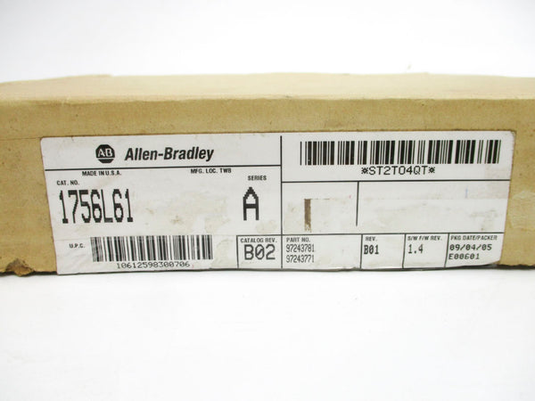 ALLEN BRADLEY 1756-L61 SER. A F/W 1.4 NSMP