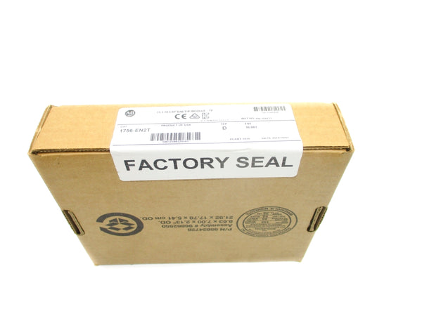 ALLEN BRADLEY 1756-EN2T SER. D F/W 10.007 DATE: 2014 NSFS