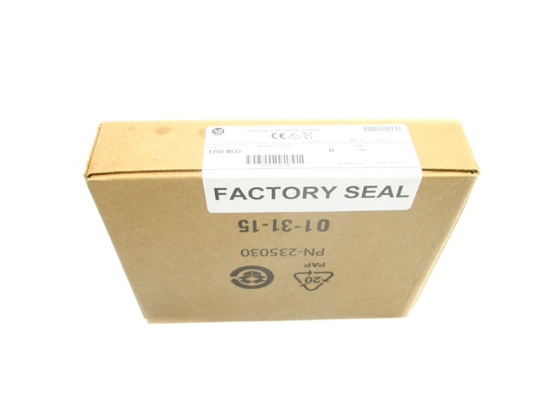 ALLEN BRADLEY 1756-IB32 SER. B F/W 3.006 DATE: 2015 12/24VDC NSFS