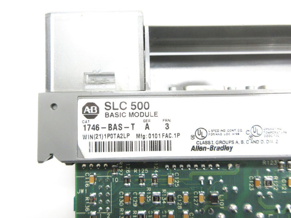 ALLEN BRADLEY 1746-BAS-T SER. A F/W 3 UNMP