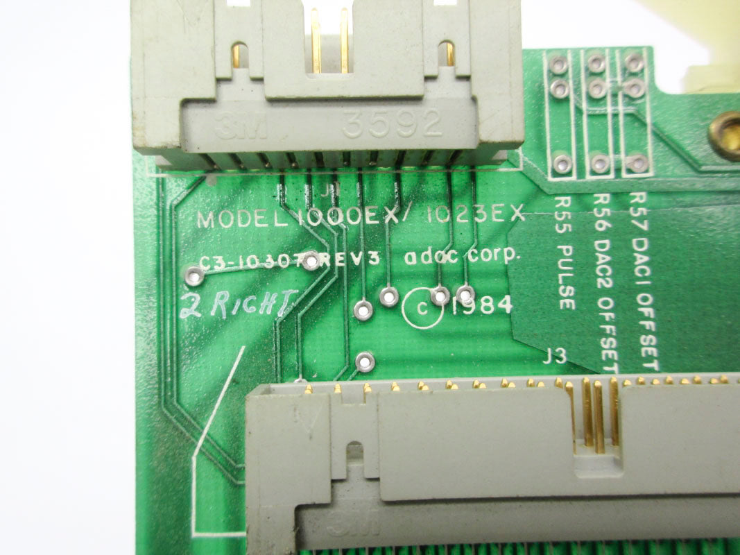 ADAC 1000EX/1023EX C3-10307 REV. 3 UNMP