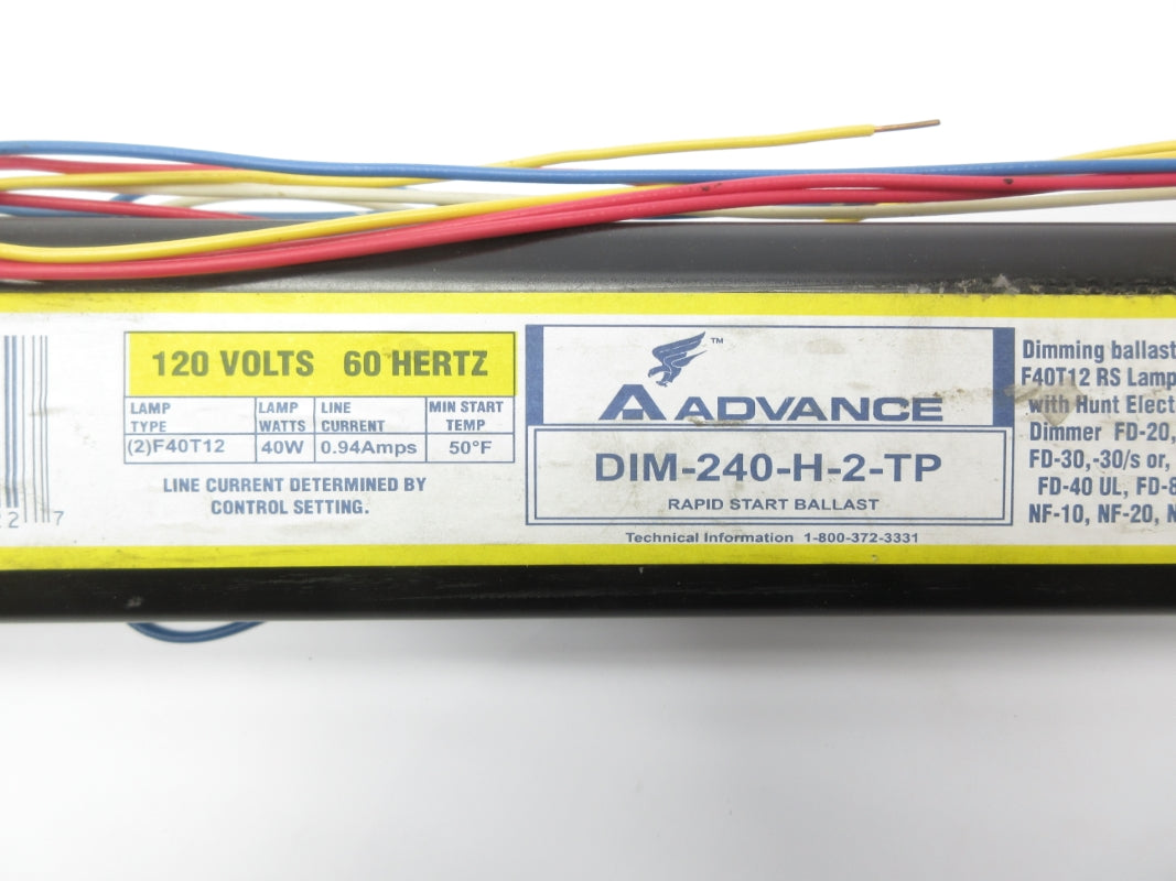ADVANCE DIM-240-H-2-TP 120V 0.94A NSNP