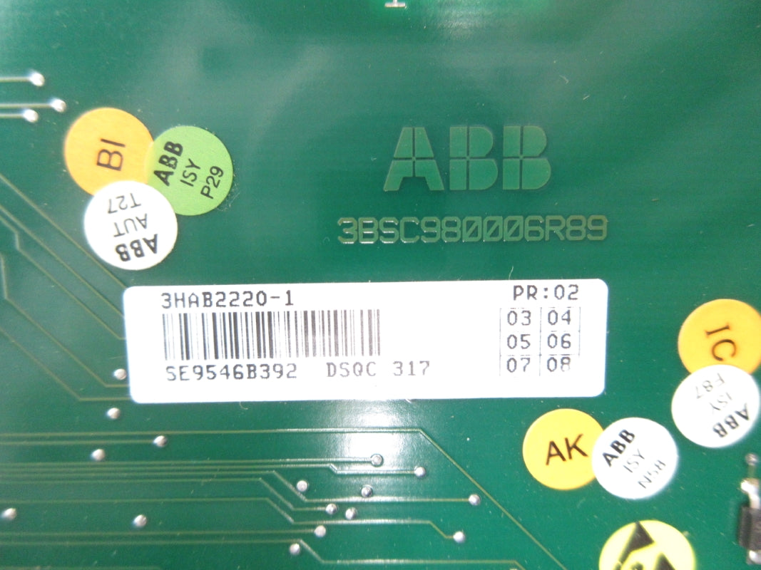 ABB 3BSC980006R89 3HAB2220-1 NSNP