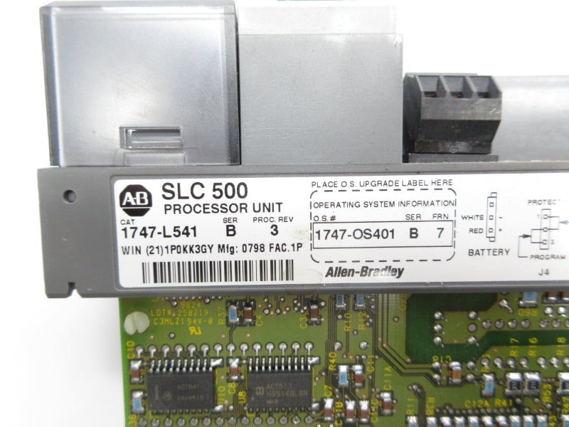 ALLEN BRADLEY 1747-L541 SER. B F/W 7 24VDC (NO DOOR) NSNP