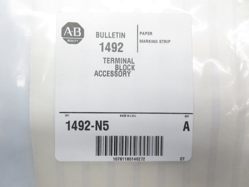 ALLEN BRADLEY 1492-N5 SER. A NSMP