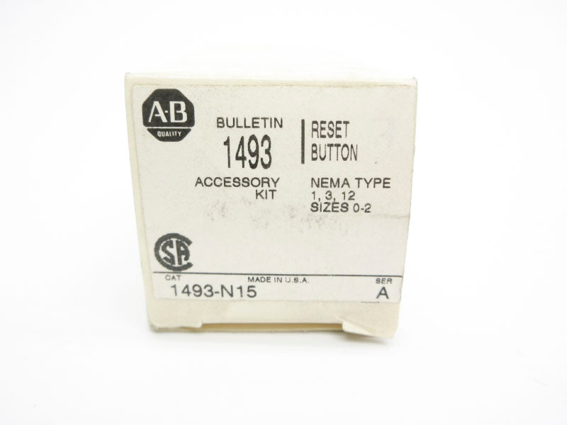 ALLEN BRADLEY 1493-N15 SER. A (WH) NSMP