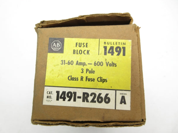 ALLEN BRADLEY 1491-R266 SER. A 600V 31-60A (BR/YL) NSMP