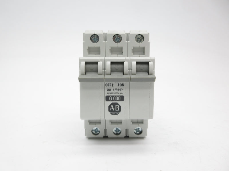 ALLEN BRADLEY 1492-CB3G030 SER. C 480V 3A NSMP