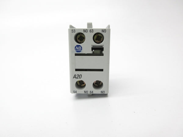 ALLEN BRADLEY 100-FA20 SER. A 600VAC 10A (BR/WH) NSMP