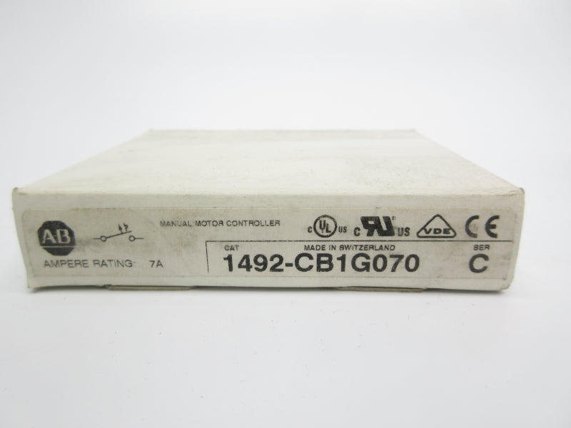 ALLEN BRADLEY 1492-CB1G070 SER. C 277VAC 7A NSMP