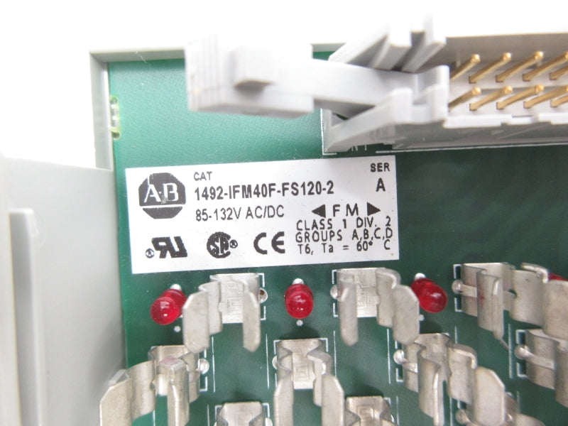 ALLEN BRADLEY 1492-IFM40F-FS120-2 SER. A 85-132VAC/DC NSNP