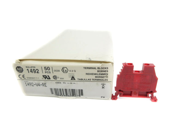ALLEN BRADLEY 1492-W4-RE SER. A 600V 30A (PKG OF 50) (WH) NSMP
