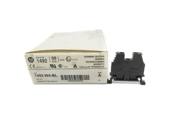 ALLEN BRADLEY 1492-W4-BL SER. A 600V 30A (PKG OF 50) (WH) NSMP