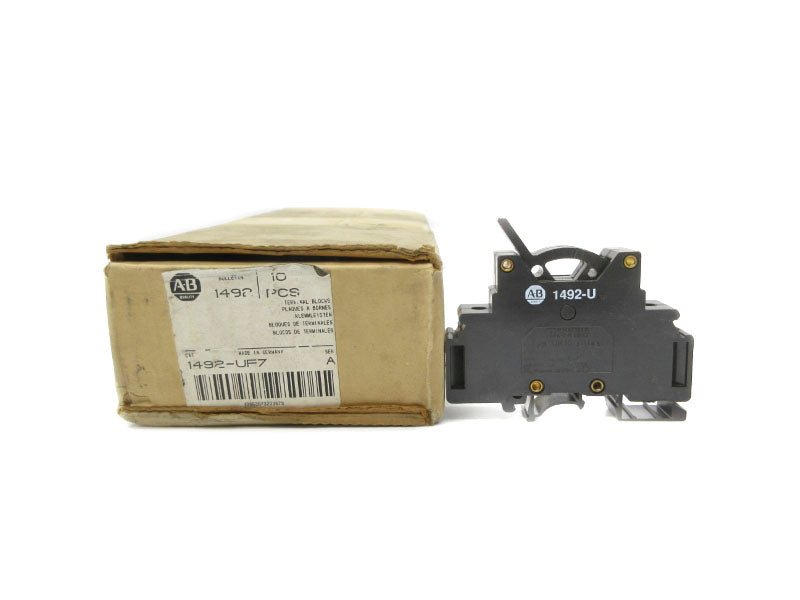 ALLEN BRADLEY 1492-UF7 SER. A (PKG OF 10) (BR/WH) NSMP