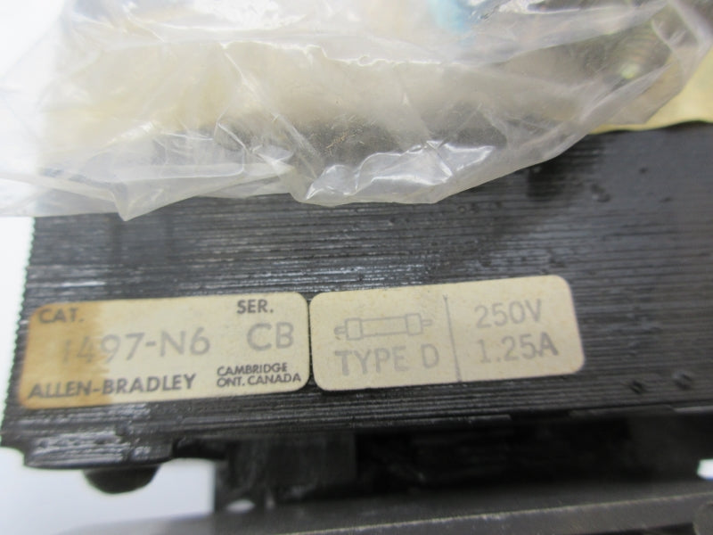ALLEN BRADLEY 1497-N6 SER. CB 550/600V NSNP