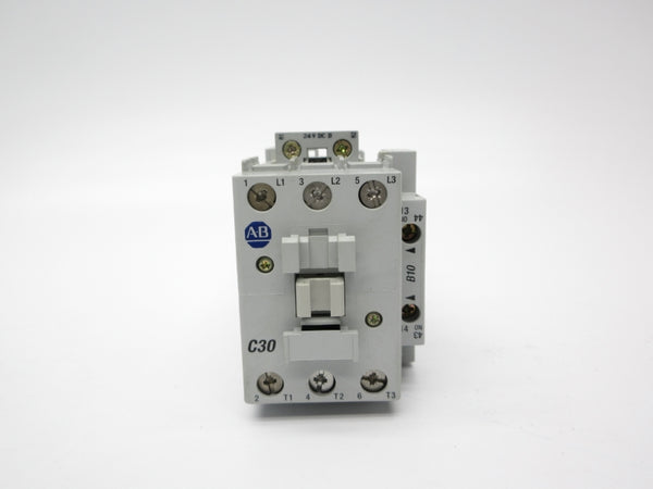 ALLEN BRADLEY 100-C30DJ10 SER. B 24VDC 45A (BR/WH) NSMP