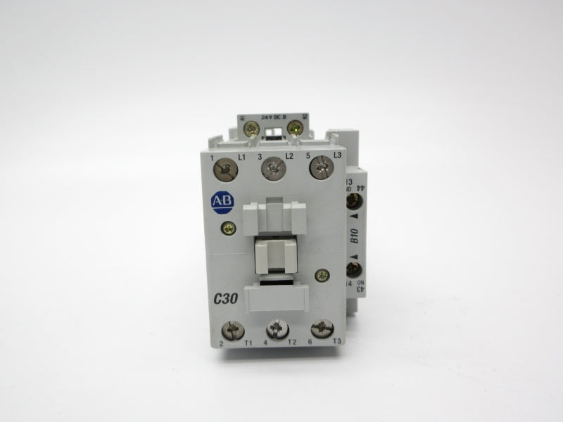 ALLEN BRADLEY 100-C30DJ10 SER. B 24VDC 45A (BR/WH) NSMP