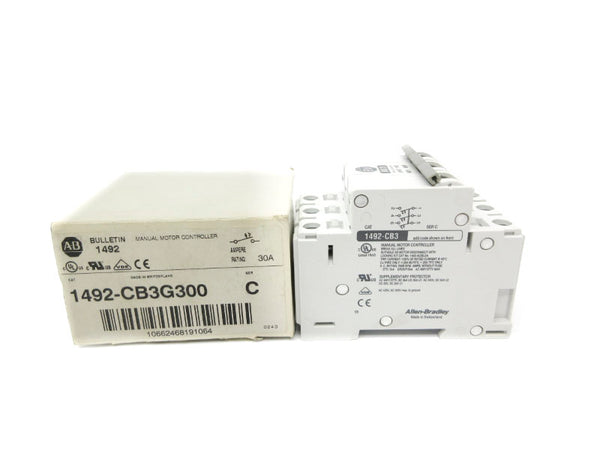 ALLEN BRADLEY 1492-CB3G300 SER. C 277VAC 30A NSMP