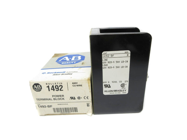 ALLEN BRADLEY 1492-BF SER. B 600V 420A (GY/BL) NSMP