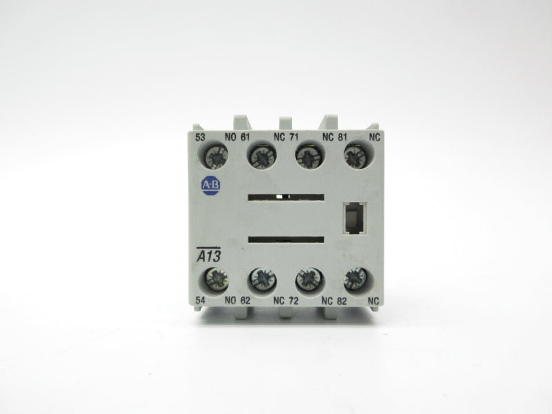 ALLEN BRADLEY 100-FA13 SER. B 600VAC 10A (WH) NSMP