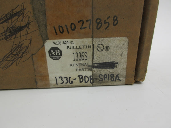 ALLEN BRADLEY 1336-BDB-SP18A 74101-482-52 REV. 13 NSNP