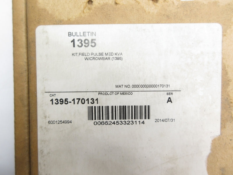 ALLEN BRADLEY 1395-170131 SER. A DATE: 2014 NSFS
