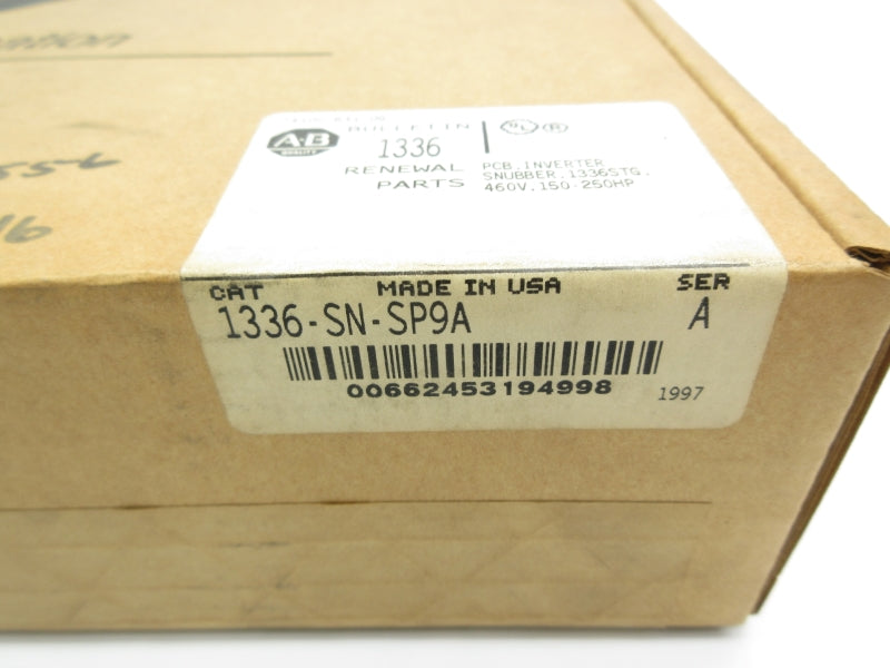 ALLEN BRADLEY 1336-SN-SP9A SER. A DATE: 1997 NSFS