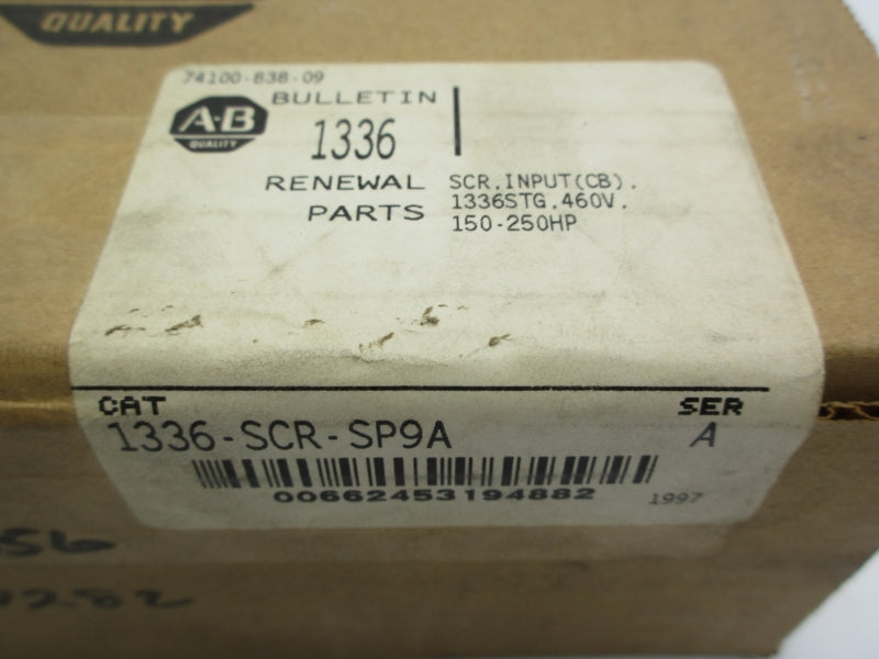 ALLEN BRADLEY 1336-SCR-SP9A SER. A DATE: 1997 460V NSFS