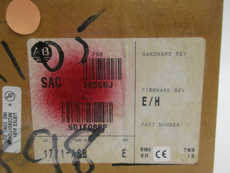 ALLEN BRADLEY 1771-ASB SER. E F/W H 5VDC 1.0A NSMP