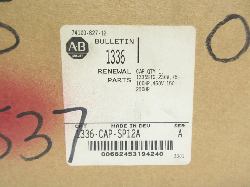 ALLEN BRADLEY 1336-CAP-SP12A SER. A 230/460V NSFS