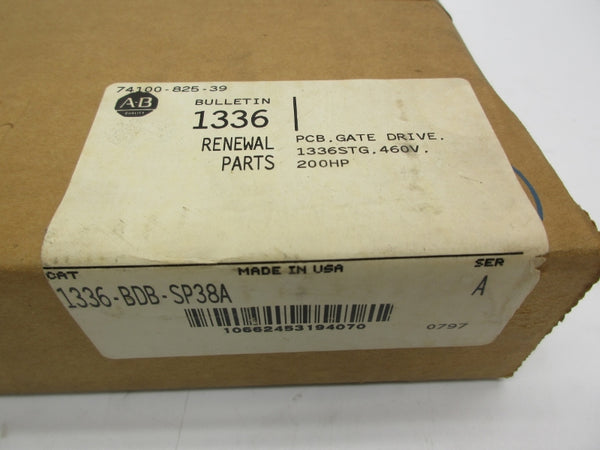ALLEN BRADLEY 1336-BDB-SP38A SER. A 460V NSFS