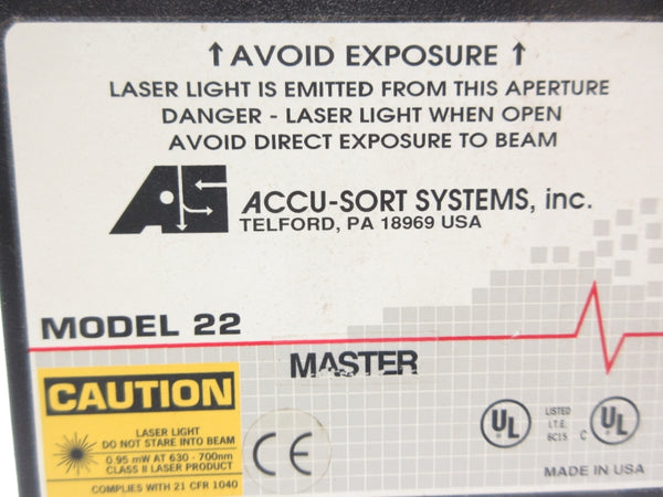 ACCU SORT SYSTEMS 22 NSNP