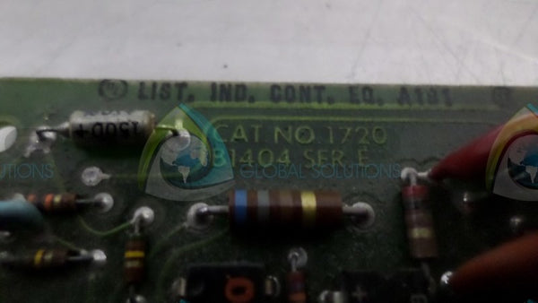 ALLEN BRADLEY 1720-B1404 SER. E AC OUTPUT BOARD  UNMP