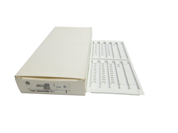 ALLEN BRADLEY 1492-SM6X9V400-411 SER. B (PKG OF 5) (WH) NSMP