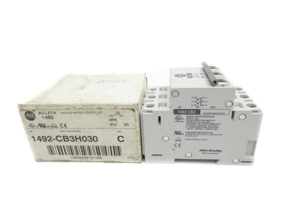 ALLEN BRADLEY 1492-CB3H030 SER. C 277V 3A NSMP