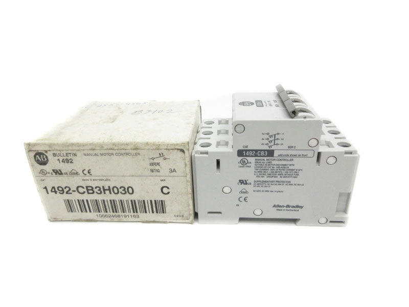 ALLEN BRADLEY 1492-CB3H030 SER. C 277V 3A NSMP