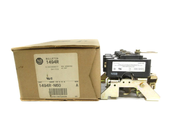 ALLEN BRADLEY 1494R-N60 SER. A 60A (AS PICTURED) (BR/WH) NSMP