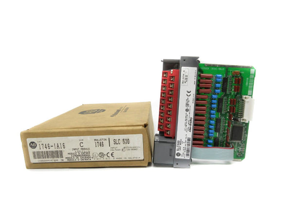 ALLEN BRADLEY 1746-IA16 SER. C 85-132VAC (NO DOOR) NSMP
