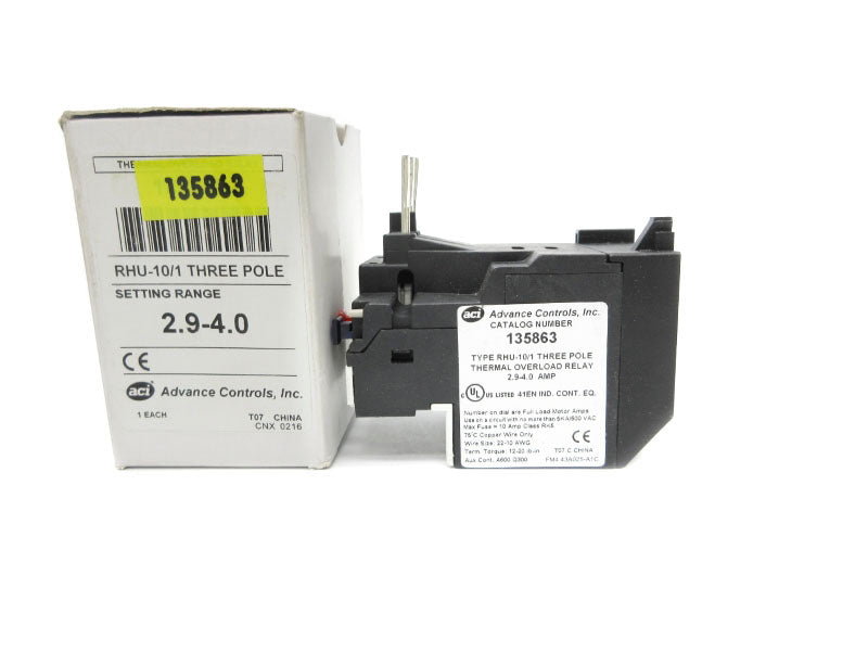 ACI 135863 600VAC 2.9-4A NSMP