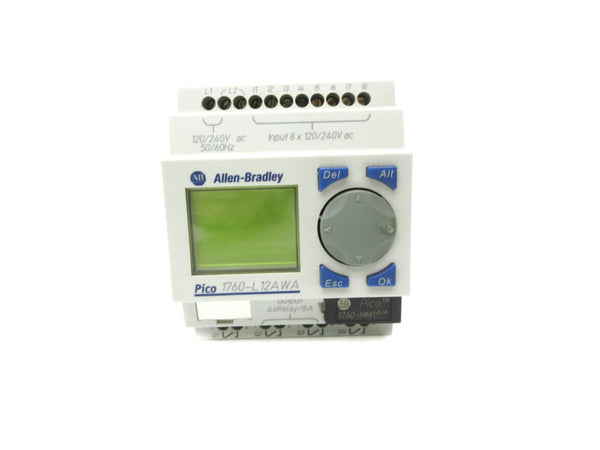ALLEN BRADLEY 1760-L12AWA SER. A 120/240VAC NSNP