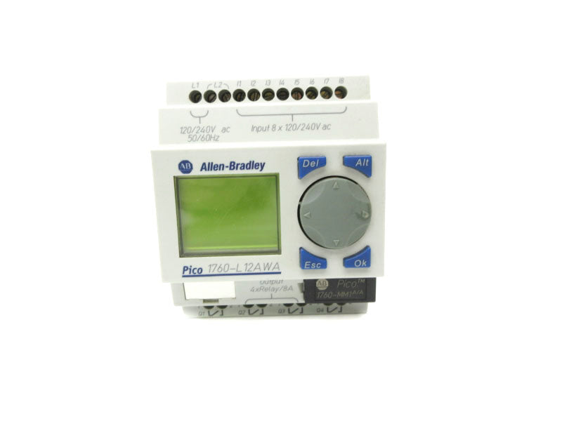 ALLEN BRADLEY 1760-L12AWA SER. A 120/240VAC NSNP
