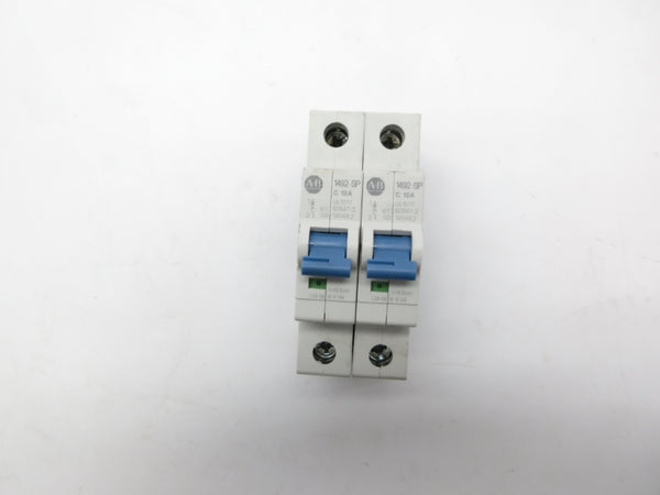 ALLEN BRADLEY 1492-SPM1C100 SER. D 277VAC 10A (PKG OF 2) NSMP