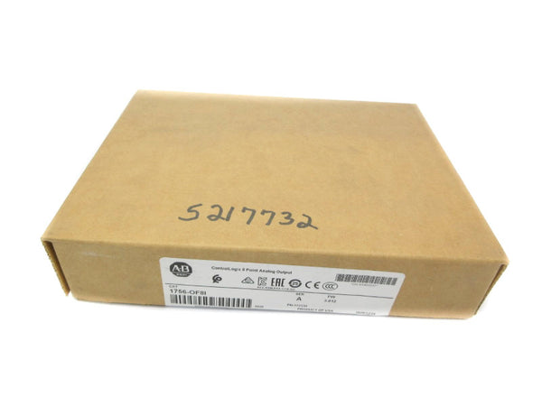ALLEN BRADLEY 1756-OF8I SER. A F/W 3.012 DATE: 2020 NSFS