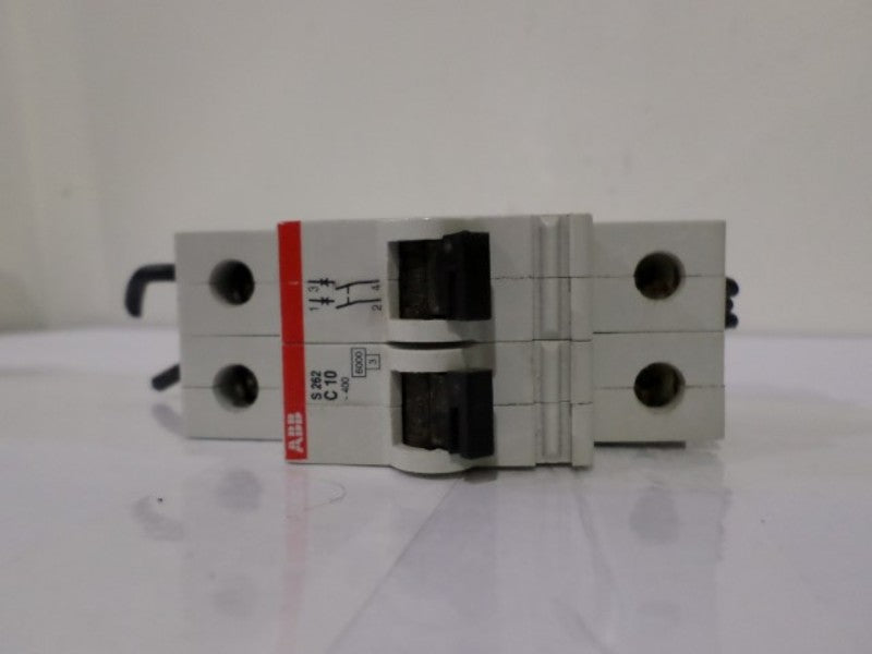 ABB S262-C10 CIRCUIT BREAKER 10A (AS PICTURED) UNMP