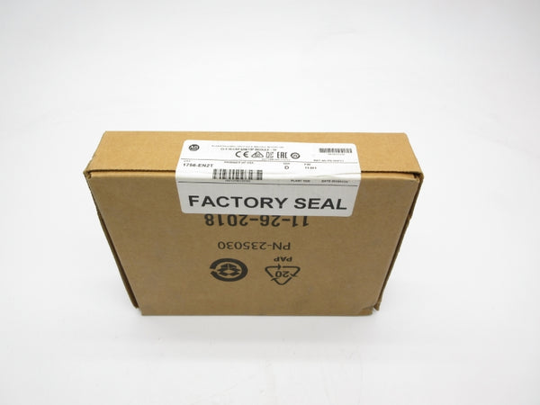 ALLEN BRADLEY 1756-EN2T SER. D F/W 11.001 DATE: 2019 NSFS