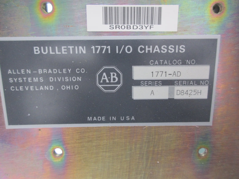 ALLEN BRADLEY 1771-AD SER. A UNMP