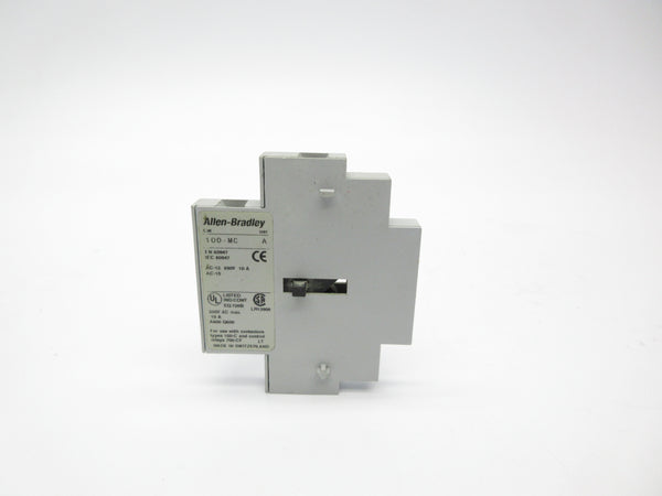ALLEN BRADLEY 100-MCA02 SER. A 600VAC 10A NSNP